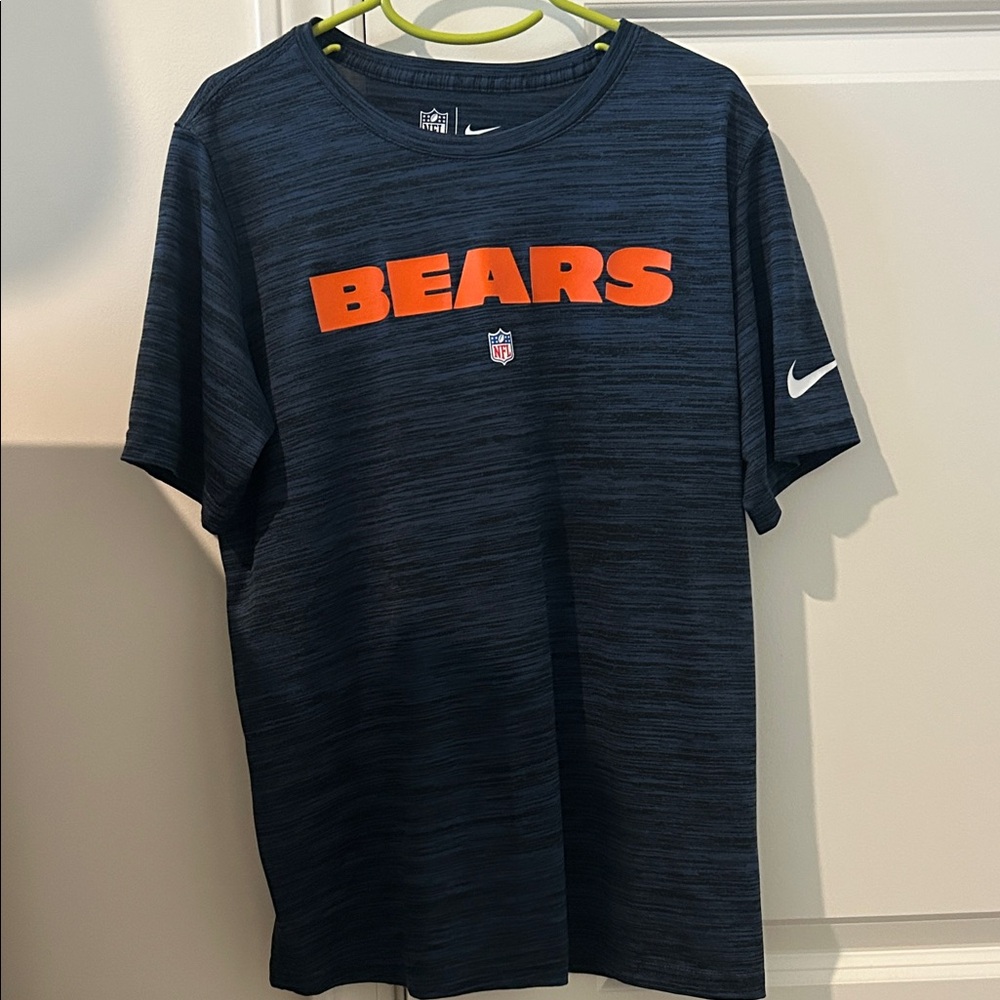 Nike Boys Dri-Fit Medium Dark Blue Bears Tee